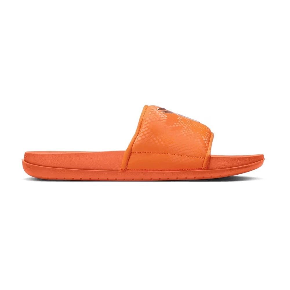 Nike Kobe Offcourt Slide Safety Orange/Metallic Silver Mens Sz 10 - (IF2870 800)